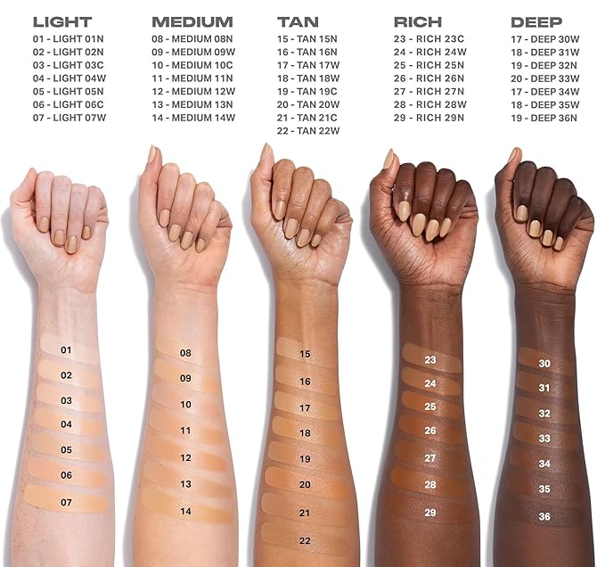 Morphe Lightform Liquid Foundation - Extended Hydration Foundation Makeup with a Lasting, Natural Radiant Finish - Long-Wearing Formula with Buildable, Medium Coverage - Medium 10C (1.01 fl oz)