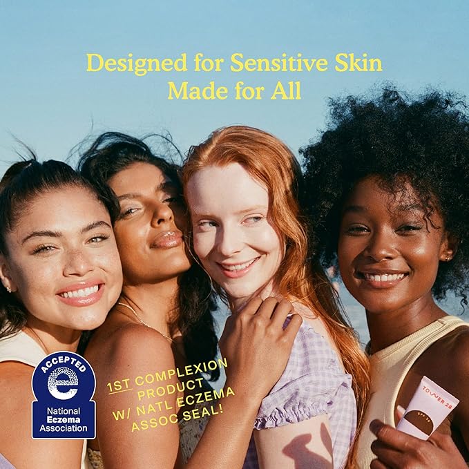 Tower 28 Beauty SunnyDays SPF 30 Tinted Mineral Sunscreen - For Sensitive Skin - 2-in-1 Facial Broad Spectrum UVA/UVB Protection + Foundation – Shade 20 MULHOLLAND, 1 Fl Oz