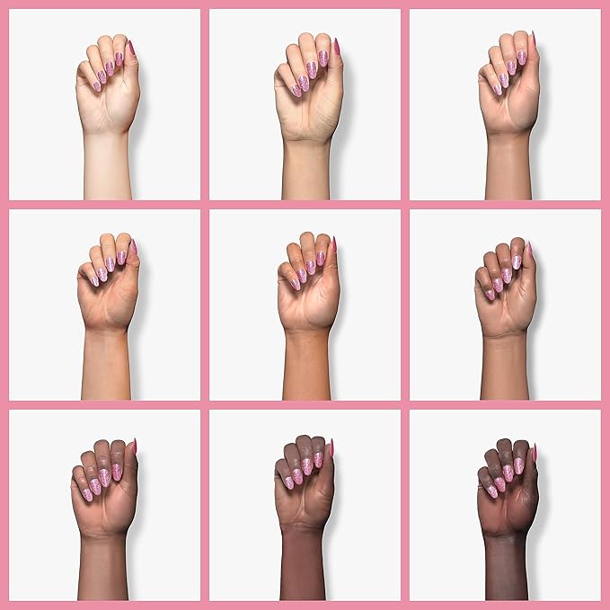 Kiara Sky Long Lasting Nail Dip Powder Pink Tones 1 oz, Milan