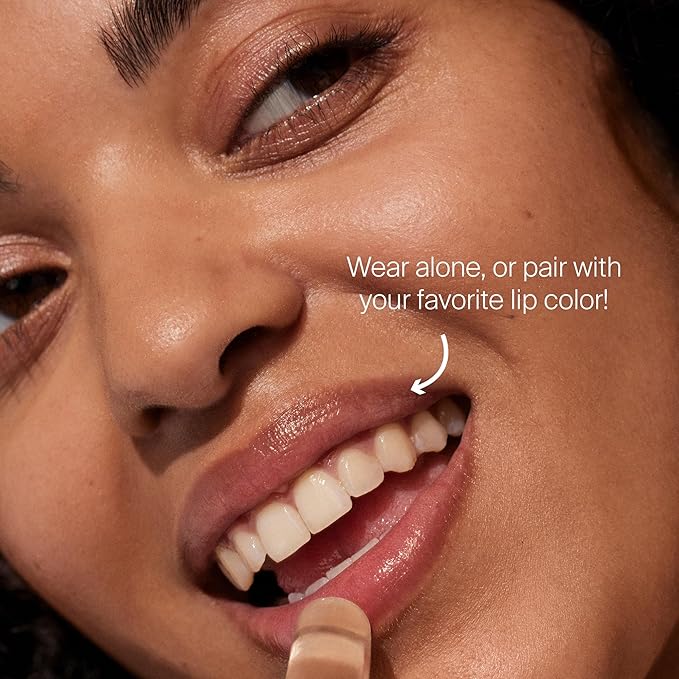 Supergoop! Lipscreen Sheer SPF 30 - Lightweight Clear Lip Balm with Acai Fruit Oil - Hydrates & Protects - Natural Finish - 0.12 oz