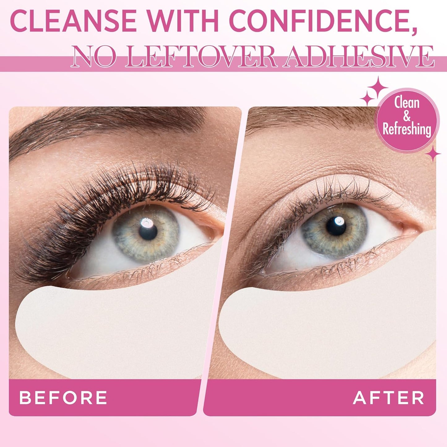 LASHVIEW Eyelash Extension Remover Cream - 1-3 Minutes Fast & Gentle Removal, Low Irritation Gel Texture for Sensitive Skin, Infused with Lily, 10g