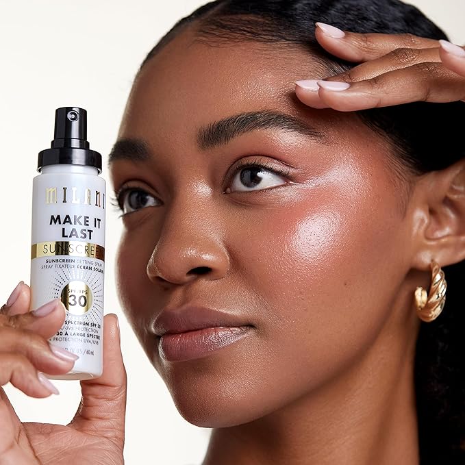 Milani Make It Last Sunscreen - Sunscreen Setting Spray with SPF 30 - Makeup Primer and Setting Spray with SPF30 Sunscreen, Long Lasting Makeup Finishing Spray