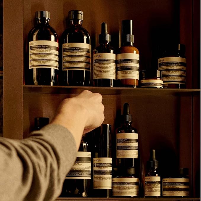 Aesop Geranium Leaf Body Cleanser - Invigorating Gentle Cleansing Gel - Green, Citrus, Fresh - 16.9 fl oz