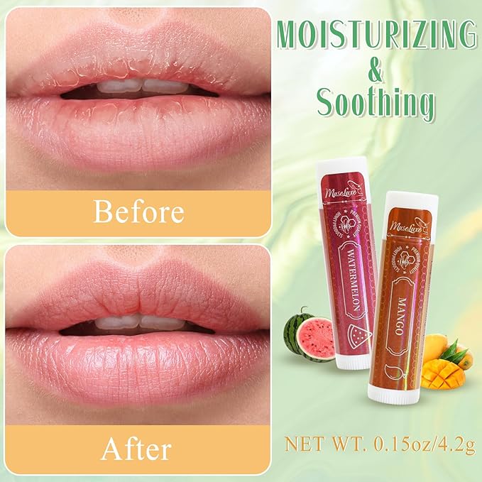 28 Pack Lip Balm,Natural Lip Balm Bulk with Vitamin E and Coconut Oil,14 Flavored Lip Balm Set, Lip Care Product, Moisturizing & Soothing Chapped Lips,Bulk Gifts for Women Party Favors