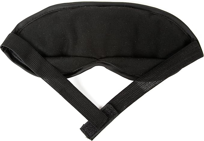 Wild Essentials Infusion Sleep Mask Infused with French Lavender, Includes resealable Pouch to Keep Fresh, Nose Bridge to Block Light Below Eyes, Aromatherapy, Calming, Relaxing, Purple