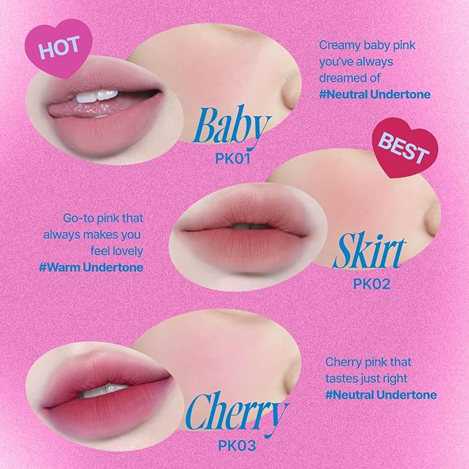 Lip&Cheek Blurry Pudding Pot | Blushed Moment - Sth | Makeup Blush, Buildable Lightweight, Multi-Use Soft Matte Finish | 5g