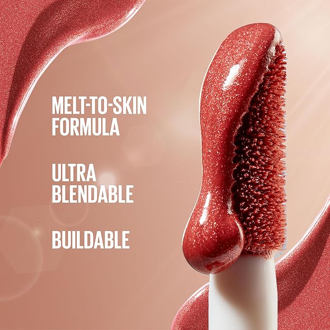 Maybelline Sunkisser Multi-Use Liquid Blush and Bronzer, Blendable, Longwear, Glowy Make Up, Blazing Blush, 1 Count