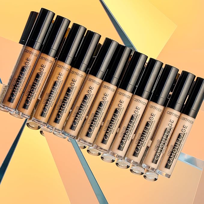 Catrice | Liquid Camouflage High Coverage Concealer | Ultra Long Lasting Concealer | Oil & Paraben Free | Cruelty Free (015 | Honey)