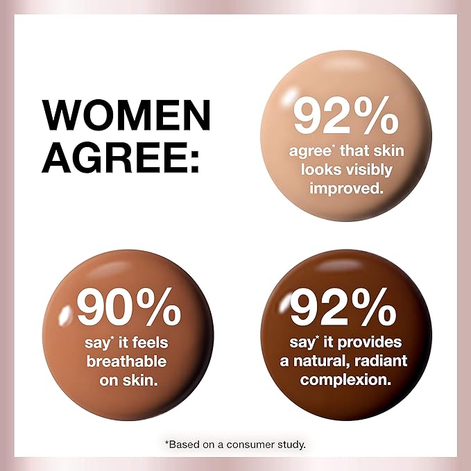 Maybelline Dream Radiant Liquid Medium Coverage Hydrating Makeup, Lightweight Liquid Foundation, Coconut, 1 Count