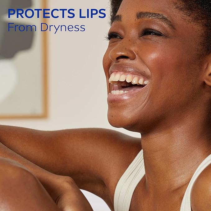 NIVEA Peach Lip Care - Tinted Lip Balm for Beautiful, Soft Lips - Pack of 4