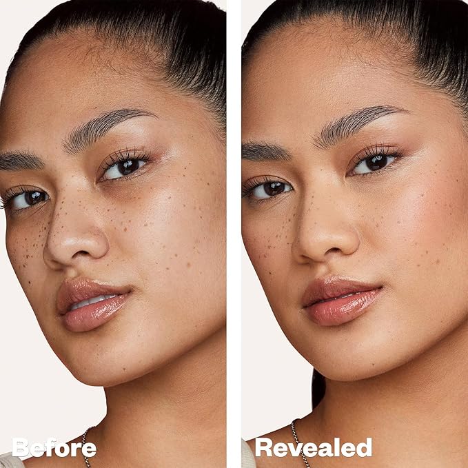 Kosas Revealer Skin-Improving Foundation with SPF 25 Protection - Hydrate, Brighten, Soothe, Plump, Protect Skin - Smoothing Texture, Clean Formula, Natural Finish - Medium Neutral 220
