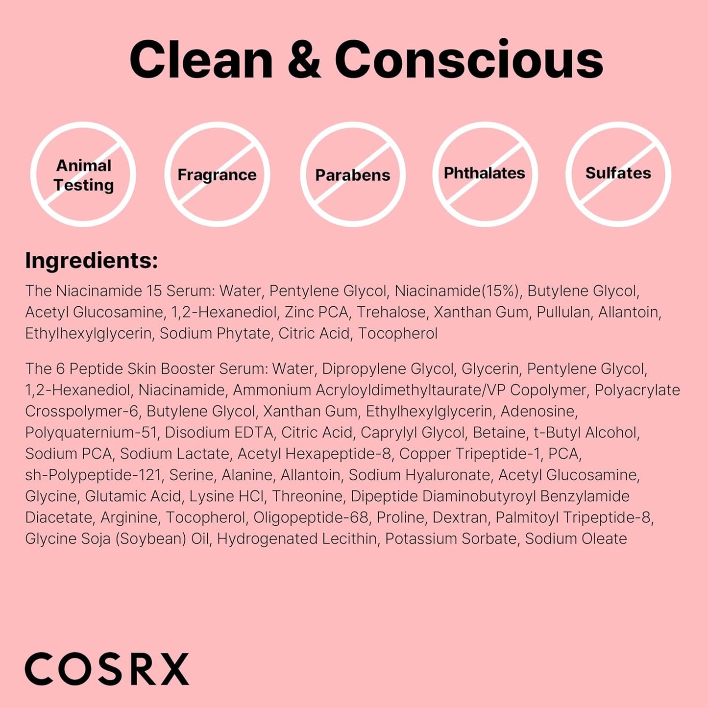 COSRX Niacinamide 15% Peptide Booster Set - Amazon Exclusive - Korean Skin Care Set, Gift Sets, Niacinamide Serum, Face Serum