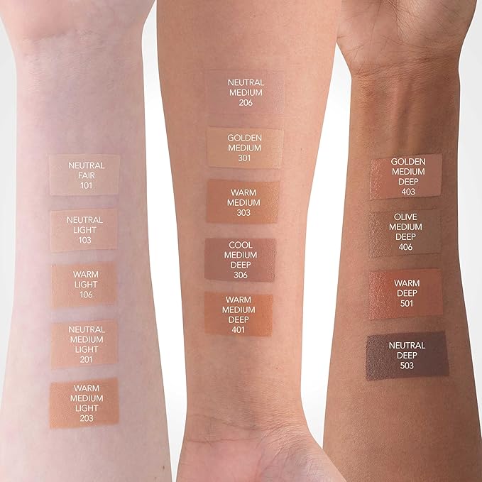 CLE Cosmetics CCC Cream (Warm Medium Light 203 / SPF 50) - Color Correcting CC Cream with Sunscreen - Lightweight, Hydrating, Light to Medium Coverage Foundation - BB & CC Hybrid - 1 fl oz
