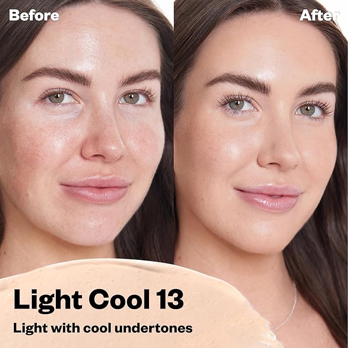 Kosas BB Burst Tinted Face Gel Cream - Supports Healthy CollagenSmoothes Skin, Hydrates & Moisturizes - Lightweight Buildable Coverage - Light Cool 13, (1 Oz/30 ML)