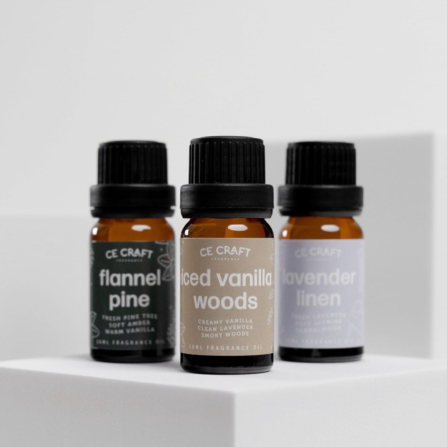 CANDECraftCo Premium Fragrance Oil – Diffuser Oils Fragrances Scented for Home, Candle Soap Making Supplies, Aromatherapy Blends for House (0.34 Fl Oz) (2-Pack, Sugar Cookie)