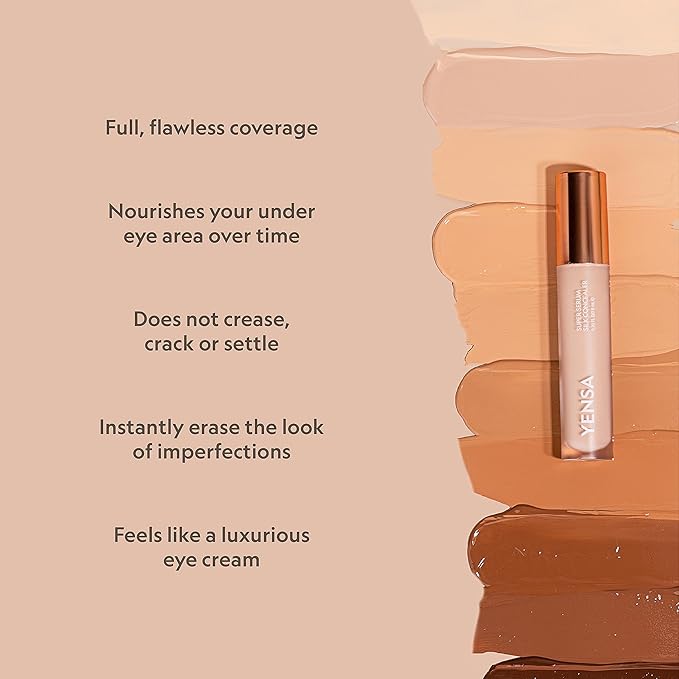 YENSA Super Serum Silk Concealer - .20 fl oz (Deep 3)