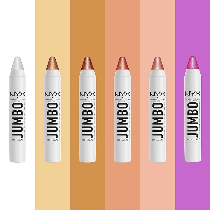 NYX PROFESSIONAL MAKEUP, Jumbo Multi-Use Face Highlighter Stick - Flan