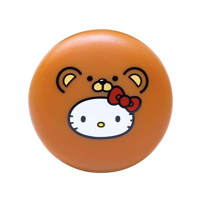 The Crème Shop x Sanrio Hello Kitty Macaron Lip Balm Korean Cute Scented Pocket Portable Soothing Advanced Must-Have on-the-go (Hello Kitty Red Velvet)