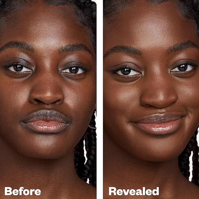 Kosas Revealer Skin-Improving Foundation with SPF 25 Protection - Hydrate, Brighten, Soothe, Plump, Protect Skin - Smoothing Texture, Natural Finish and Clean Formula - Rich Deep Neutral Olive 430