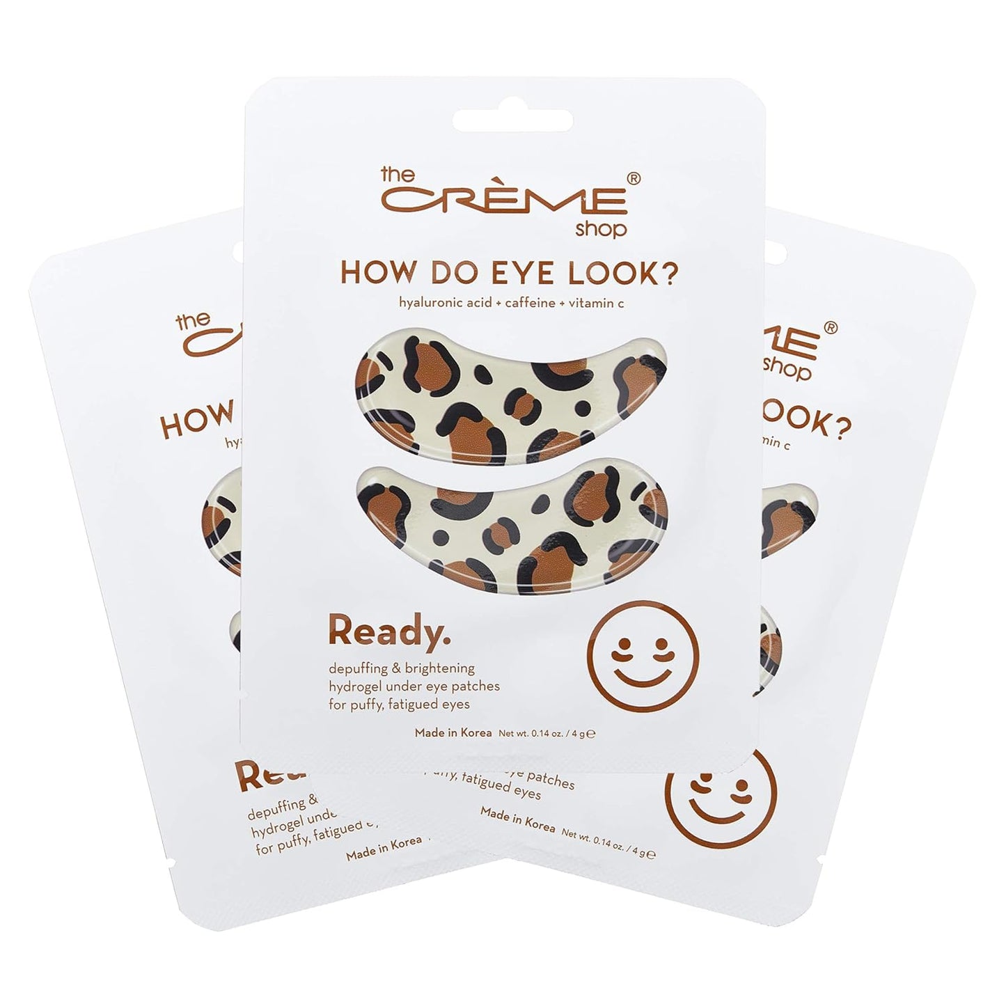 The Crème Shop | How Do Eye Look? Hydrogel Under Eye Patches (Ready) - 3 Pack