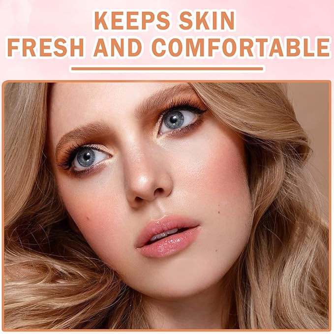 2PCS Setting Powder Loose Face Powder Matte Soft Smooth Oil Control Long Lasting Loose Setting Powder Makeup for Natural Flawless（01#Translucent+02# Pink Complexion）