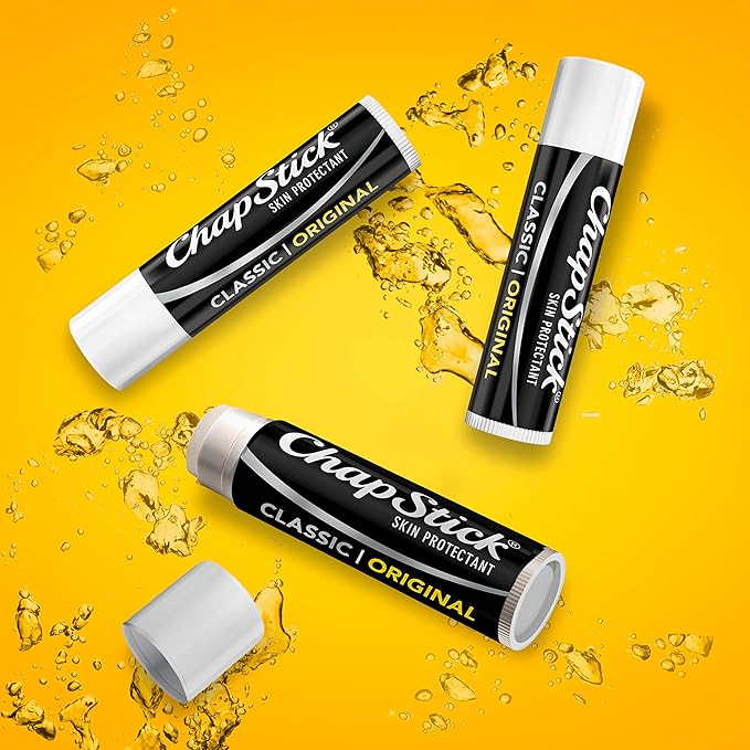 ChapStick Classic Original Lip Balm Tube, Lip Care - 0.15 Oz (1 Blister Pack)