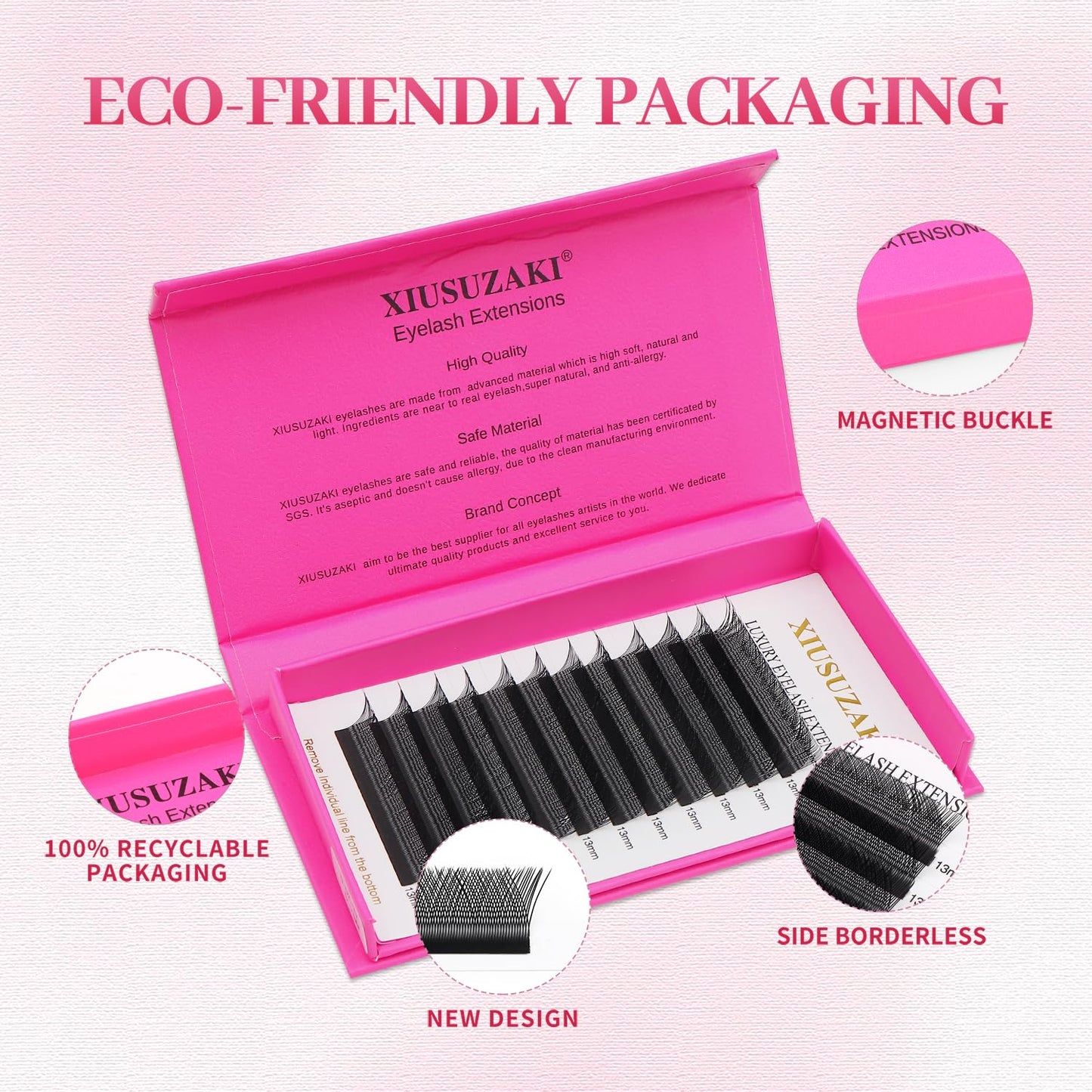 YY Lash Extensions Supplies Y Eyelash Extensions 0.07mm Thickness D Curl 11mm Premade Fans 4D Russian Volume Matte Black 12 Rows Crisscross Eye Lashes(YY-0.07-D,11mm)