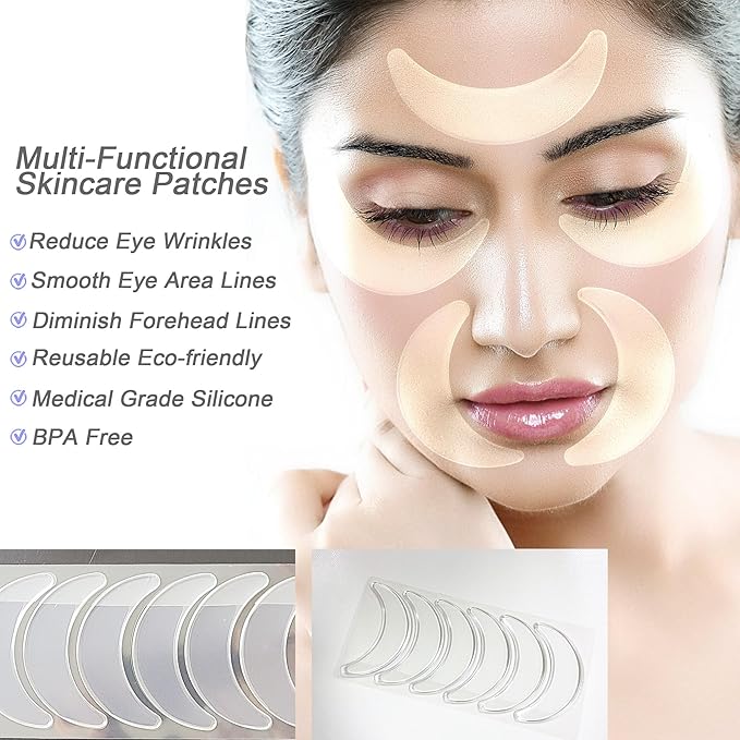 24K Gold Under Eye Patches Gel Eye Pad Hot Cold Eye Mask,Eye Masks Skincare for Removing Dark Circles and Puffiness,Reduce Wrinkles,Eye Bags and Fine Lines (68 Pcs