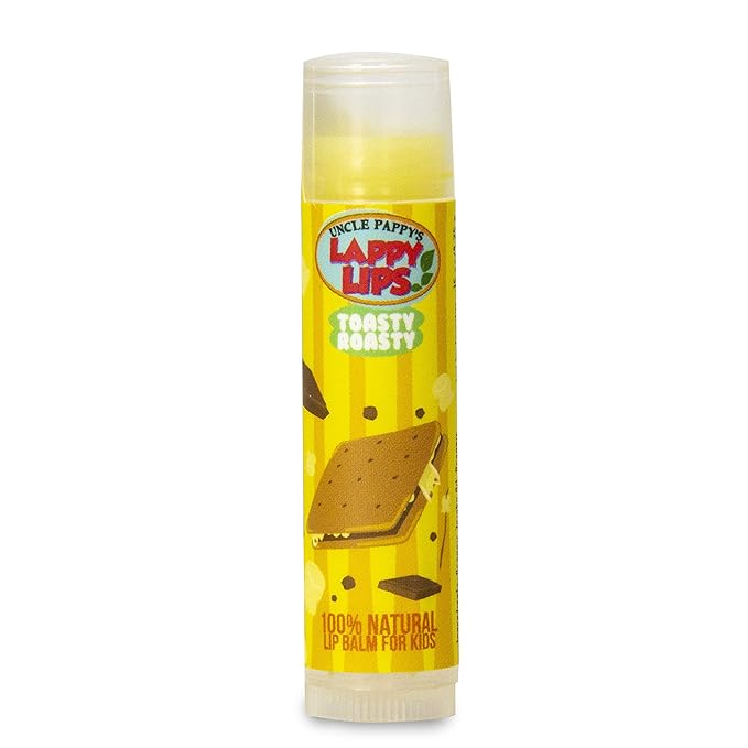 Lappy Lips and Just Bee Organic 100% Natural Lip Balm for Adults and Kids (Family Pack) Organic Essential Oil - for Dry Chapped Lips to Restore and Heal