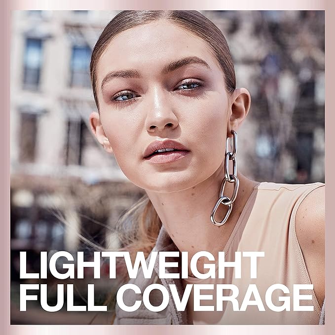 Maybelline Dream Urban Cover Flawless Coverage Foundation Makeup, SPF 50, Ivory