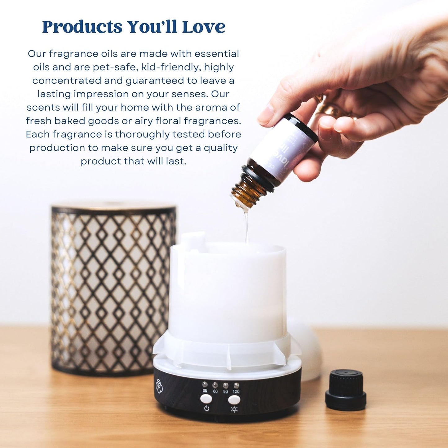 CANDECraftCo Premium Fragrance Oil – Diffuser Oils Fragrances Scented for Home, Candle Soap Making Supplies, Aromatherapy Blends for House (0.34 Fl Oz) (2-Pack, Jasmine Rouge)