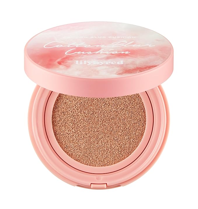 Cotton Blur Cushion SPF50+PA+++ - Skin Cover, Long-Lasting, Powdery Finish for a Flawless Look (23 Natural Cotton)
