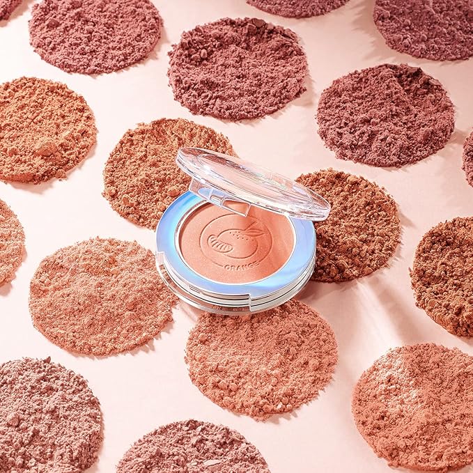 Face Blush, Powder Blush Makeup, Longlasting Highly Pigmented Face makeup, Smooth, Vegan & Cruelty Free, 1 Count, 04 LOST ROSE