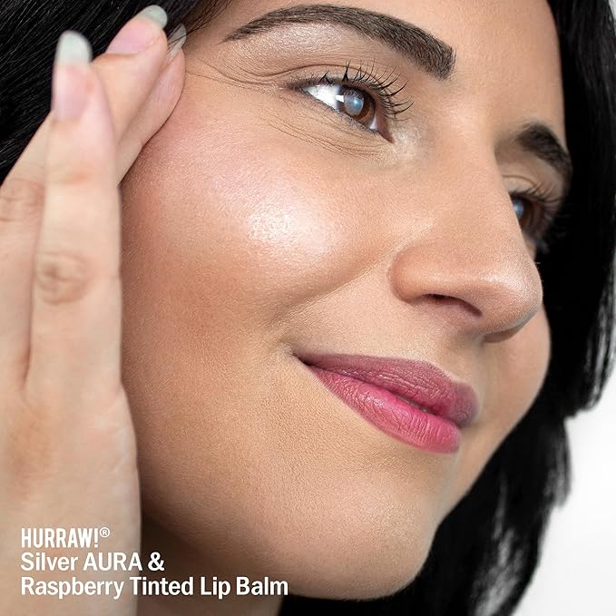 Hurraw! Lip Balms Staff Favorites, 6 Balm Bundle Pack: Black Cherry Tinted (Sheer Red Tint), Orange, Lemon, Mint, Earl Grey, Raspberry Tinted (Sheer Berry Tint). Organic, vegan & raw ingredients.