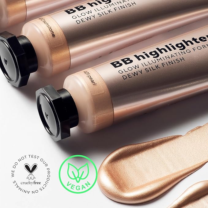 Lamel Dewy Cream BB Highlighter - Lightweight, Buildable and Luxuriously Glossy with Radiant, Natural-looking, Non-Greasy, Moisturizing, and Long-Lasting Formula for Flawless, Skin-Brightening - 402