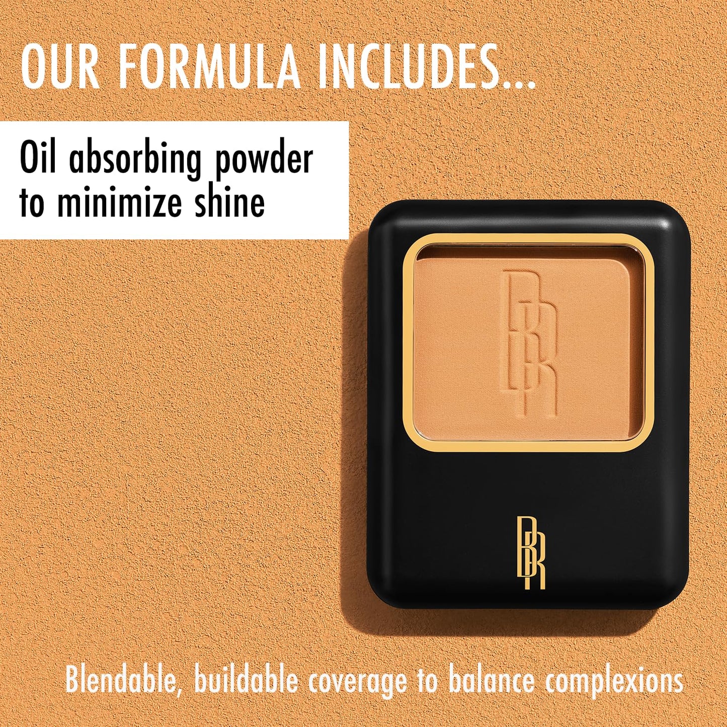 Black Radiance Pressed Powder - Café (Deep)