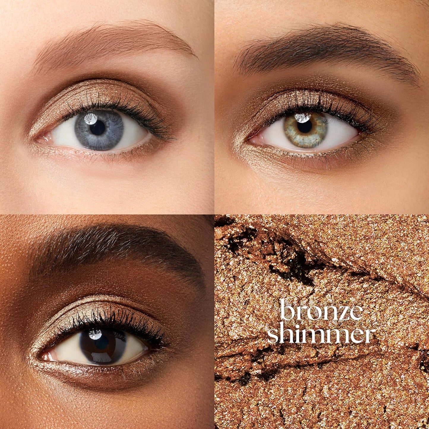 Julep Eyeshadow 101 Cream-to-Powder Waterproof Shadow Stick – Bronze Shimmer – Long-Lasting, Crease-Proof, Luminous Honey Brown Shimmer Eyeshadow with Built-in Smudger