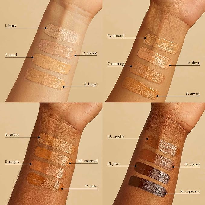 Honest Beauty Fresh Flex Concealer with Niacinamide + Vitamin E + Hyaluronic Acid | Vegan + Cruelty free | Espresso, 0.17 fl oz
