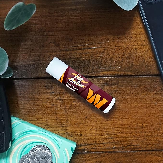 FANMATS 34758 Washington Commanders Smooth Mint SPF 15 Lip Balm