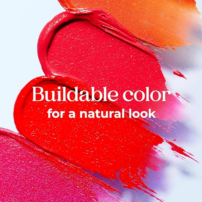 Tinted Lip Balm. Moisturizing Sheer, Buildable Lip Color with Hyaluronic Acid, Vitamin E and Rich Oil, Perfect Revitalizer for Chapped Lips. Beauty Plumper Moisturizer 0.21oz- Sunny Citrine
