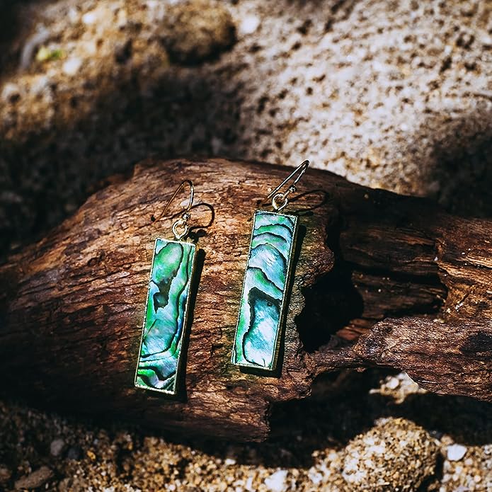 AYANA Healing Crystal Earrings for Women - Handmade Drop Earrings with Ethically Sourced Authentic Gemstones | Birthstone Jewelry for Women Trendy