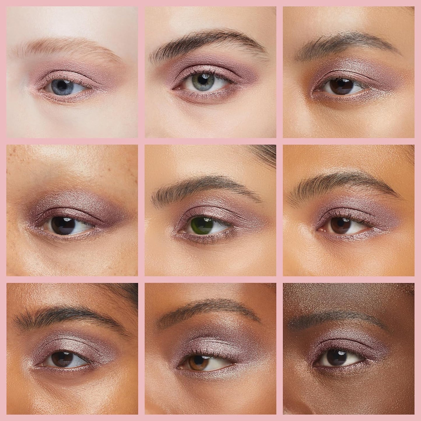 Magnificent Mauve Dusty Shimmering Satin Velvet Pink Rose Purple Lavender Shimmer Pressed Powder Single Vegan Eyeshadow; Talc, Paraben & Cruelty Free