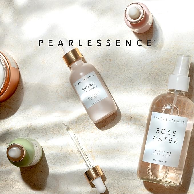 Pearlesssence Anti-Aging Eye Serum (Retinol + Collagen) - Helps Reduce Fine Lines & Wrinkles | Gentle & Lightweight Formula | Plumps & Tightens | Made in USA & Free (1oz)