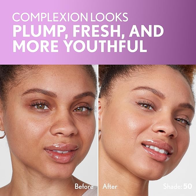 Covergirl Simply Ageless Skin Perfector Essence Foundation Bundle with Shades 50 Medium-Tan and 30 Light-Medium, 1oz Each