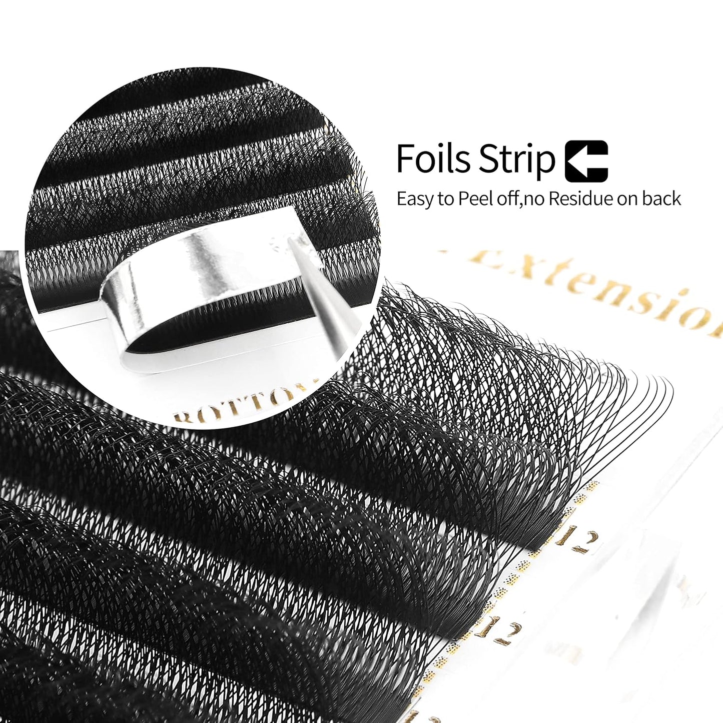 W Eyelash Extension 3D Volume Premade Fans 0.07 D Curl 8-15mm mix W Lashes Matte Black Lash Extensions Easy Fans W Shape Eyelash yy Eye Lashes(3D-0.07D- 8mm)