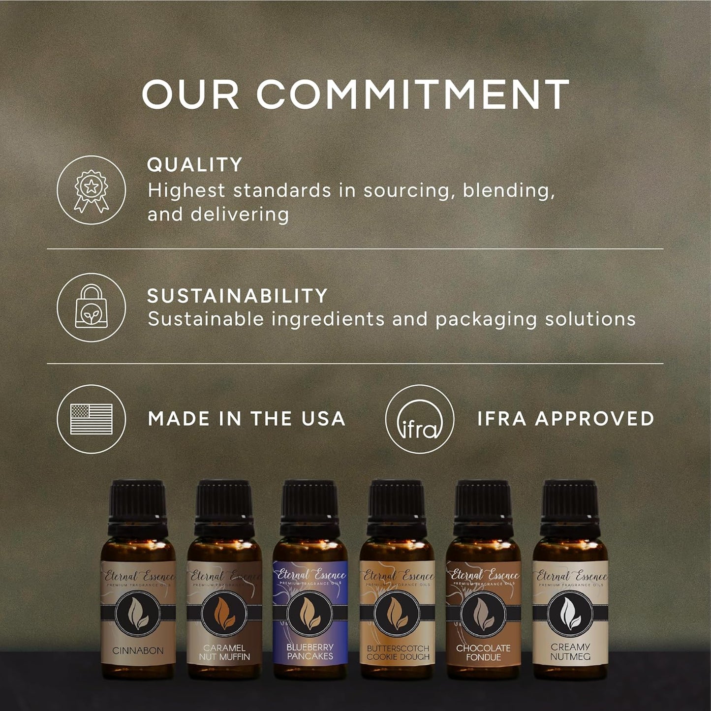 Eternal Essence Oils Floral Set of 6 Premium Fragrance Oils - Lavender, Lilac Lillies, Jasmine, Plumeria, Rose Garden, Magnolia Scented Oil - for Diffusers, Candle & Soap Making, & Aromatherapy