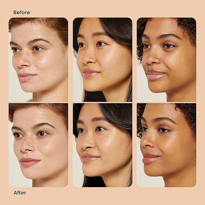 JOAH Perfect Complexion Cashmere Powder Foundation, Medium Face Coverage, Matte Finish, Korean Makeup, Compact Design For Oily & All Skin Types, 16 Hour Wear, Tan with Warm Undertones