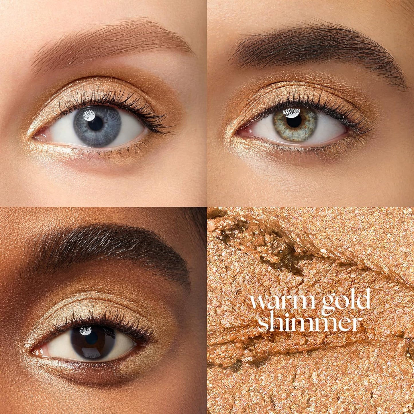 Julep Eyeshadow 101 Cream-to-Powder Waterproof Shadow Stick – Warm Gold Shimmer – Long-Lasting, Crease-Proof, Golden Shimmer Cream Eyeshadow with Built-in Smudger