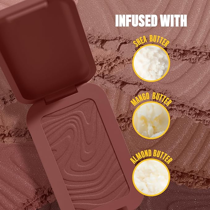 NYX PROFESSIONAL MAKEUP Matte Buttermelt Bronzer, Longwear Face Makeup with Up to 12 Hours of Wear, Vegan Formula - Do Butta