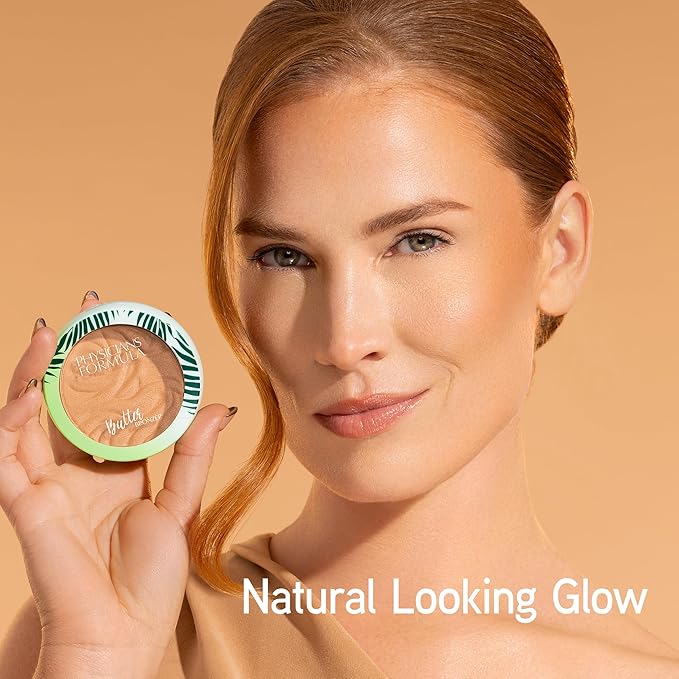 Physicians Formula Murumuru Butter Bronzer, Moisturizing, Nourishing Murumuru Butter for Silky Glow, Dermatologist Tested, Hypoallergenic, Vegan & Cruelty-Free - Sunkissed Bronzer